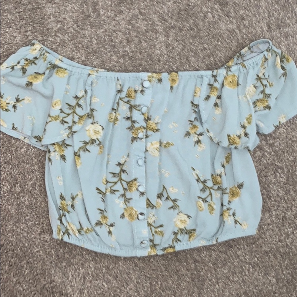 Off the shoulder top